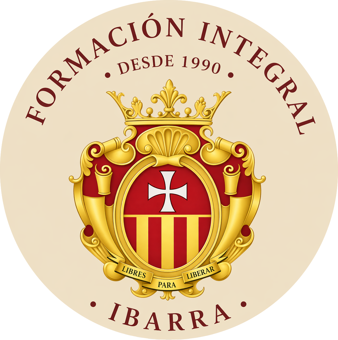 Emblema Formación Integral desde 1990 - Ibarra